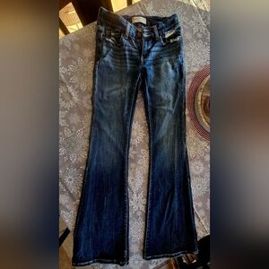 BKE Dark Blue Flare Women's Jeans